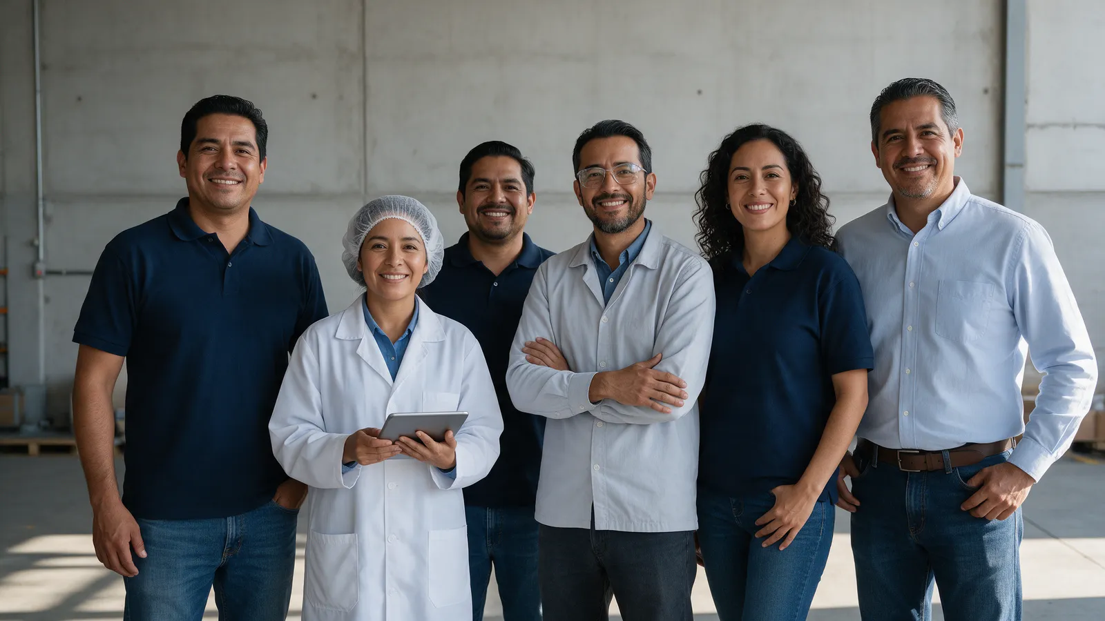 Equipo de FIPLA en la base operativa
